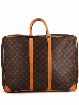 Дорожная сумка Sirius 55 1995-го года Louis Vuitton. Цвет: коричневый