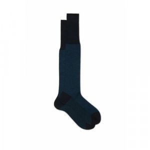 Носки Bresciani, размер 41-42, синий BRESCIANI. Цвет: синий/черно-синий