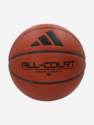 Мяч баскетбольный All Court 3.0, Коричневый adidas. Цвет: коричневый