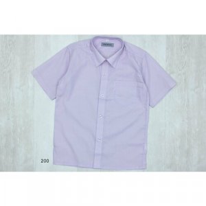 Школьная рубашка , размер 9 лет, сиреневый Baby Moses. Цвет: фиолетовый/сиреневый