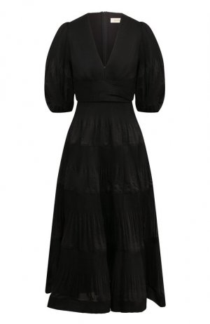 Платье Zimmermann. Цвет: чёрный