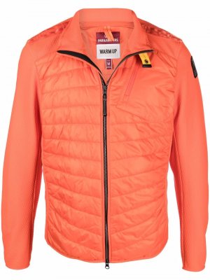 Logo-patch padded jacket Parajumpers. Цвет: оранжевый