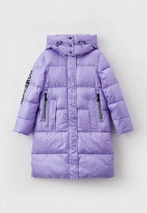 Куртка утепленная Vitacci. Цвет: фиолетовый