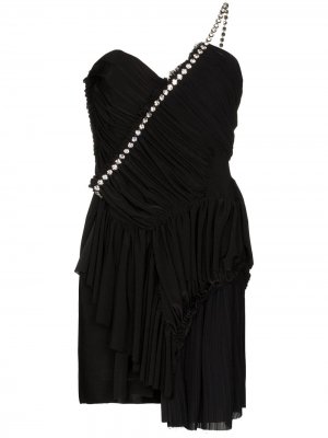 Декорированное платье мини Ujila Preen By Thornton Bregazzi. Цвет: черный
