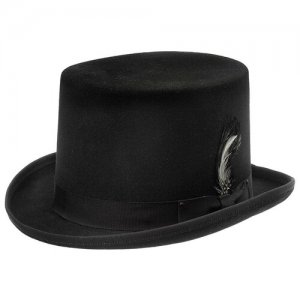 Шляпа, размер 55, черный Bailey. Цвет: черный