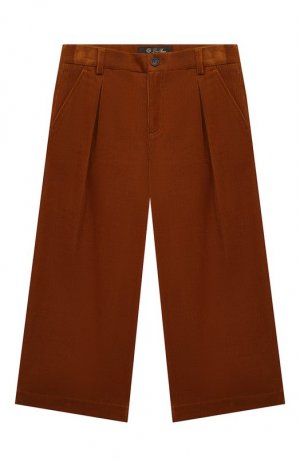 Вельветоые брюки Loro Piana. Цвет: коричневый