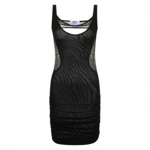 Платье Mugler. Цвет: чёрный