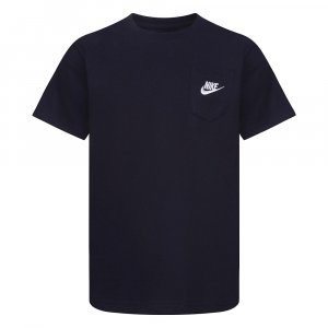 Детская футболка Relaxed Pocket Tee Nike. Цвет: черный