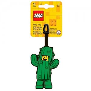 Бирка для багажа Cactus Boy LEGO. Цвет: зеленый