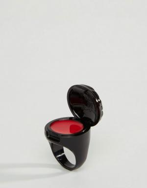 Блеск для губ ограниченной серии в футляре-кольце Anna Sui. Цвет: розовый