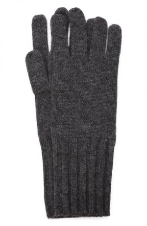 Кашемировые перчатки Not Shy. Цвет: серый