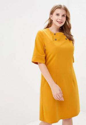 Платье Liora. Цвет: желтый