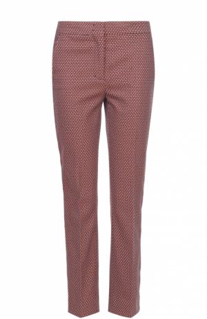 Укороченные расклешенные брюки со стрелками Dorothee Schumacher. Цвет: оранжевый