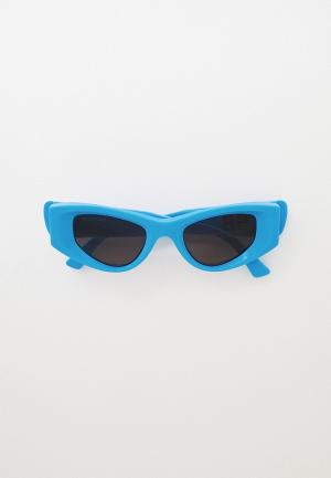 Очки солнцезащитные Balenciaga BB0243S 004. Цвет: синий