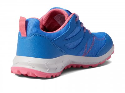 Треккинговая обувь Kids Woodland Texapore Low (Toddler/Little Kid/Big Kid), синий/коралловый Jack Wolfskin