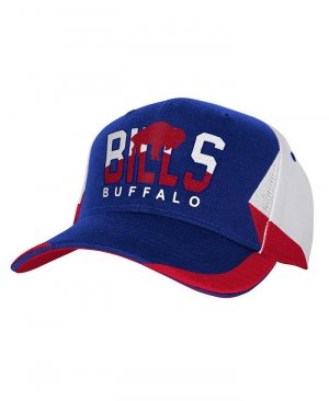 Регулируемая шапка Royal Buffalo Bills в стиле ретро с куполом для больших мальчиков и девочек , синий Mitchell & Ness
