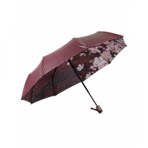 Зонт, бордовый Frei Regen. Цвет: бордовый