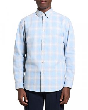 Фланелевая рубашка с длинным рукавом Irving Fade , цвет Blue Theory