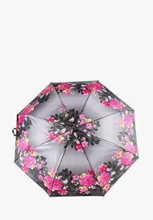 Зонт складной Zemsa. Цвет: серый