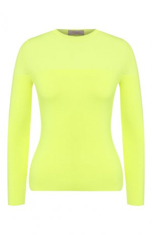 Шерстяной пуловер MRZ. Цвет: жёлтый