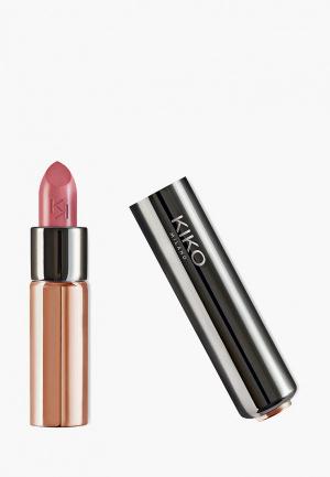 Помада Kiko Milano кремовая Gossamer emotion creamy lipstick - Moccacino 107, 3.5 г. Цвет: розовый