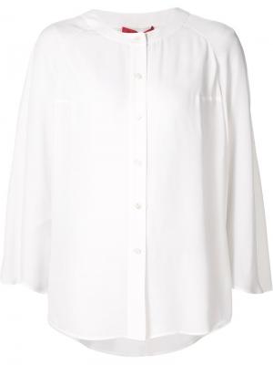 Блузка с расклешенными рукавами Tamara Mellon. Цвет: белый