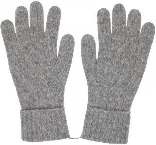 Серые перчатки Лидии 360Cashmere