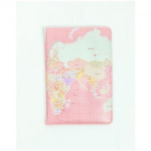 Обложка для паспорта , розовый Carolon. Цвет: розовый