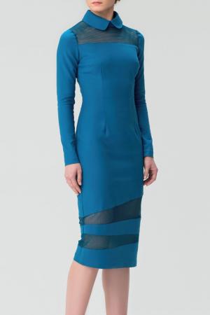 Платье Indigira. Цвет: голубой