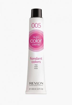 Маска для волос Revlon Professional NUTRI COLOR CREME тонирования 005 розовый 100 мл. Цвет: розовый