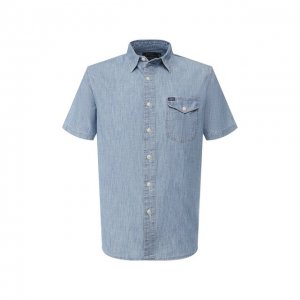 Джинсовая рубашка Polo Ralph Lauren. Цвет: синий