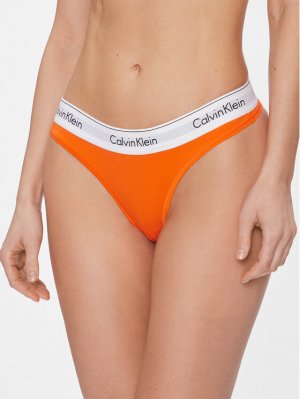 Струнная танга , оранжевый Calvin Klein