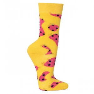 Носки Happy Socks. Цвет: желтый
