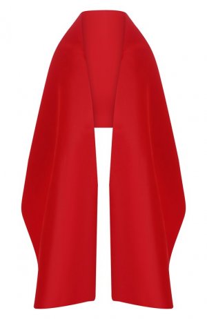 Шелковая шаль Dolce & Gabbana. Цвет: красный