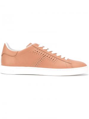 Lace-up sneakers Tods Tod's. Цвет: телесный