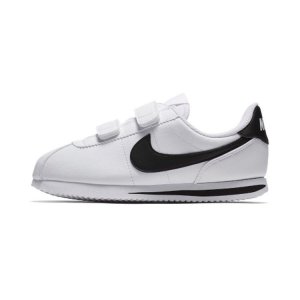 Детские кроссовки Cortez Basic SL PS Бело-черные 904767-102 Nike