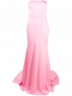 Платье Anniston с поясом Alex Perry. Цвет: розовый