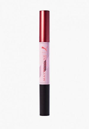 Тени для век Maybelline New York -карандаш, матовые+металлик, черные+красные, оттенок 04. Цвет: черный