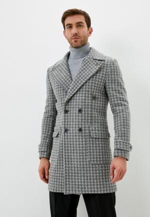 Пальто Primo Emporio. Цвет: серый