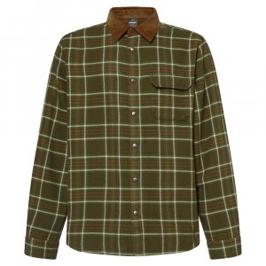 Рубашка с длинным рукавом Bear Cozy Flannel 2.0, коричневый Oakley
