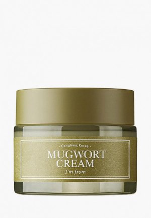 Крем для лица Im From I'm Mugwort Cream, 50ml. Цвет: белый
