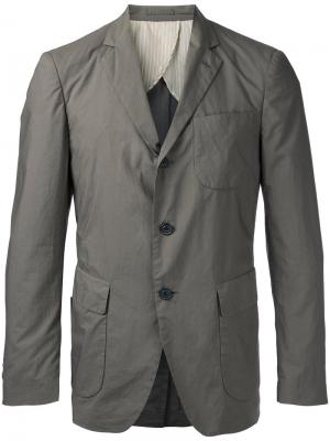 Пиджак с карманами клапанами Wooster + Lardini. Цвет: телесный