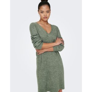 Платье-пуловер LaRedoute. Цвет: зеленый