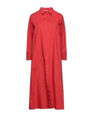 Платье миди ROSSOPURO. Цвет: красный