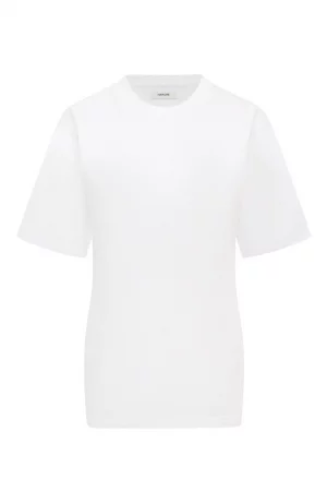 Хлопковая футболка Haikure. Цвет: белый