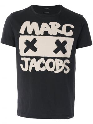 Футболка с принтом логотипа Marc Jacobs. Цвет: чёрный
