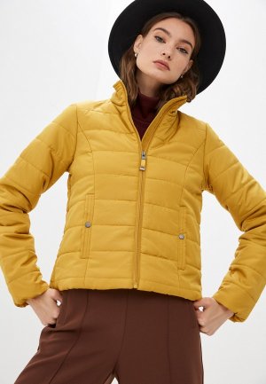 Куртка утепленная Vero Moda. Цвет: желтый