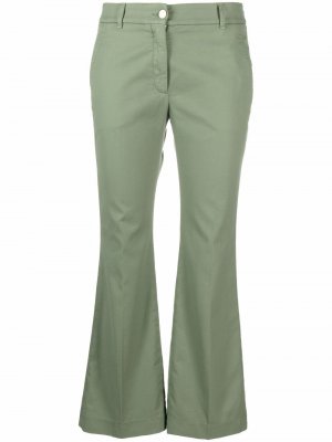 Укороченные брюки чинос Incotex. Цвет: зеленый