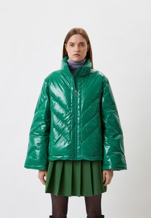 Куртка утепленная Tara Jarmon. Цвет: зеленый