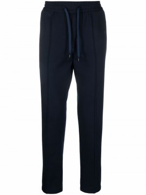 Прямые брюки с кулиской Circolo 1901. Цвет: синий